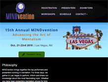 Tablet Screenshot of mindvention.net